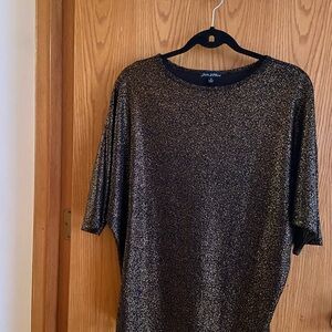 Metallic Gold Top